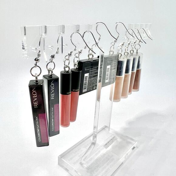 Make Up Earrings - Mini Brands Earrings - Blush Accessories - Foundation - Picture 6 of 14